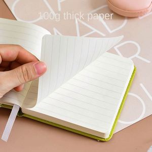 Small Fresh A7 Mini Pocket Book High Color Value Cute Horizontal Line Blank Grid Hand Account <b>Journal</b> Portable Notebook Book - Product Image 5