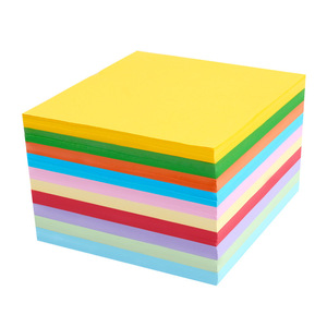 Papier carré origami fait main de 15 cm, couleur unie, pour cadeaux, artisanat, bricolage, impression en héliogravure - Product Image 2
