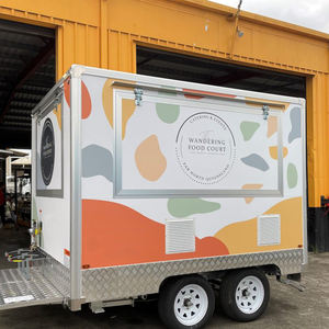 Catering Food Truck-Cocina móvil totalmente equipada con remolques de tacos, carrito de café con pizza, camión de helados y barbacoa - Product Image 3