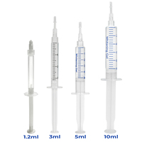 Jeringa de recarga de Gel para blanqueamiento Dental, profesional, con logotipo privado, 3/5/10ml