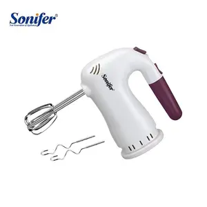 Sonifer SF-7001批发便宜的家用220伏带搅拌器面团钩电动5速手动搅拌机