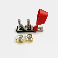 Porte-fusibles double MRBF robuste 58V CC avec goujon M8, bloc de fusibles double, borne de batterie pour camping-car, yacht, bateau, système d'énergie solaire