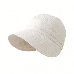 2025 Summer Classic Waffle Silk Screen Printed Custom Brand Sunshade <b>Sunscreen</b> Bucket Hat for Women Casual Fashion - Product Image 5