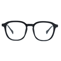 Visualmate Lunettes de vue vintage à la mode, monture large, en stock, montures de lunettes classiques unisexes en TR90 et acétate