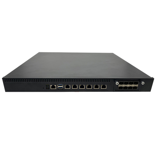 1U Rackmount Firewall PC with Skylake 6th/7th Gen Core I3/i5/i7 or Xeon E3 1200 V5/v6 Processors, 6 X GbE RJ45
