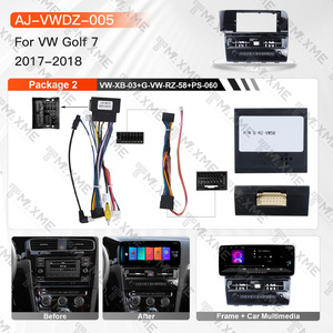 Adaptateur d'écran de navigation 12,3 pouces pour VW <span class=keywords><strong>Golf</strong></span> 7 2017-2018 LHD, compatible <span class=keywords><strong>CarPlay</strong></span> sans fil et Android Auto, directement de l'usine - Product Image 2