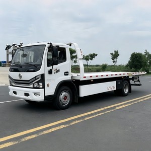 รถยกพ่วงแบบสไลด์เบดติดตั้งบนแชสซี Dongfeng แบบกำหนดเอง 4x2 รับน้ำหนัก 6 ตัน 7 ตัน พร้อมวินซ์ - Product Image 6