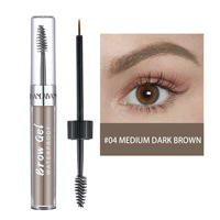 Crayon à sourcils double embout à base de plantes de haute qualité, 8 couleurs, waterproof, longue tenue, anti-bavures, 5g