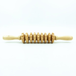 Rodillo de masaje de celulitis, herramientas de terapia de madera para el cuerpo, gran oferta - Product Image 5