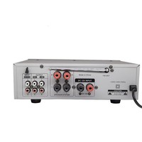 Demao 220v12v mini BT mp carte audio haute puissance u disque radio FM maison hifi karaoké amplificateur