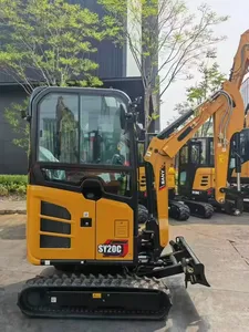 Mini Excavadora Hidráulica Compacta SY20C en Oferta, Máquina de Movimiento de Tierras de Alta Eficiencia para Proyectos de Jardinería, Agricultura y Urbanismo - Product Image 6