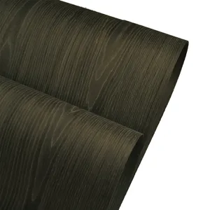 Classic Black Apricot OAK Wood Veneer for Whole House Custom Furniture