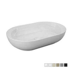 Lavabo Ovale da Appoggio Alpine White, Categoria Prodotti Feeling - Product Image 1