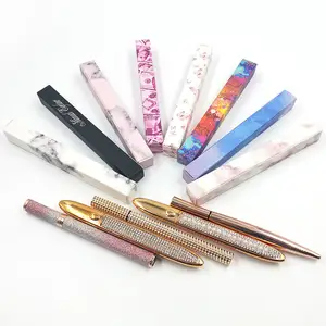 Private Label Waterproof Magic Lash Pen Custom Packaging Color Water Activated Liquid Eyeliner Glue Adhesive Eyeliner