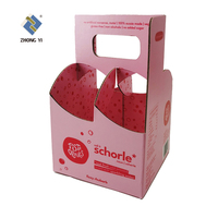 Benutzer definierte Getränke verpackung 4er Pack 6er Pack Top Karton Bierdose Träger halter Box