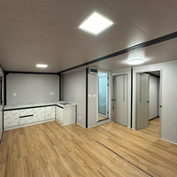 Nouvelle conception de maison préfabriquée extensible en conteneur de 20 pieds ou 40 pieds, structure en acier, maison préfabriquée en vente, maison mobile