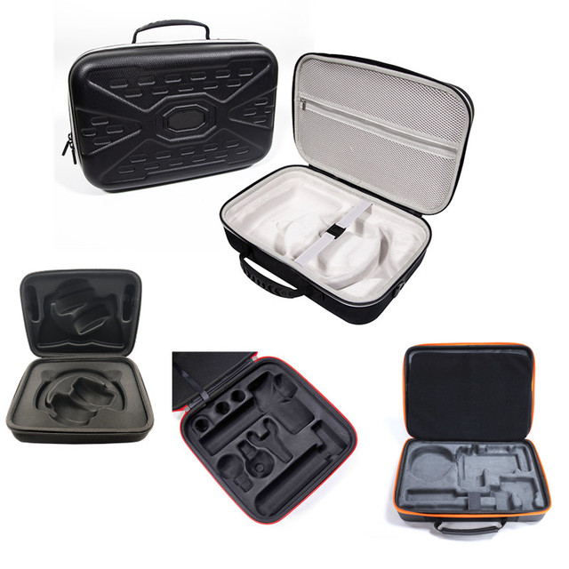 OEM & ODM Customized Black EVA Tray Case with Hard Shell Waterproof Carrying Tool Case for Electronic Tools