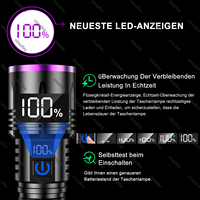 Lumière noire UV pour les taches d'urine d'animaux domestiques sur les tapis Détection de scorpions et de punaises de lit Argent Outils de sécurité domestique Lampe de poche