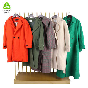 Pakaian Wanita Muslim Bekas Grosir Mantel Wol Worsted Bekas Pakaian Bekas Bale - Product Image 3