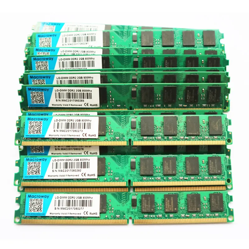 키트 (2X 2 GB) PC2-6400 DDR2 800MHz LO-DIMM 200 핀 메모리 업그레이드 키트