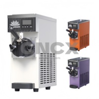 Machine à crème glacée commerciale verticale à trois têtes, fonctionnement stable, faible taux de panne pour les entreprises