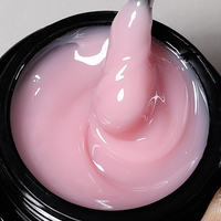 Menghe Bain moussant Fournitures pour ongles Hema Free Tpo Free Hard Gel Builder Mousse Nail Extension Soak Off Quick Nail Control Gel