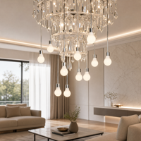 Ampoule LED E27 en forme de globe, AC170-240V, 12000K, lumière du jour, matériau PP, CRI élevé 70-90, lampe résidentielle