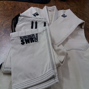 Las artes marciales/artes marciales uniforme Jiujitsu brasileño Gi BJJ uniformes Kimonos color beige natural - Product Image 2