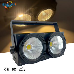 Đèn Chớp Phòng Thu <span class=keywords><strong>LED</strong></span> 2 Mắt 2 Mắt 2*100W 200W <span class=keywords><strong>COB</strong></span> 2 Trong <span class=keywords><strong>1</strong></span> Đèn Chiếu Khán Giả Đèn Sàn Nhảy - Product Image 1