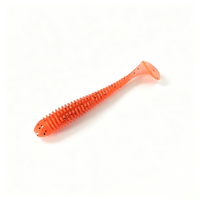 Leurre souple imprimé Bellance en gros, queue en T, 75mm 2g, PVC, pour eau salée, poisson et brochet