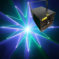 5W RVB couleur Disco Laser Light Show Projector Party DJ Equipment RGB Animation DJ Disco Lazer Source de lumière
