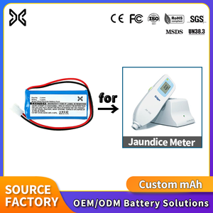 Batterie personnalisée pour jaunisseur (appareil de mesure de la jaunisse) Dräger JM-103, Natus, Philips – Écranage transcutané de la bilirubine – OEM ODM - Product Image 5