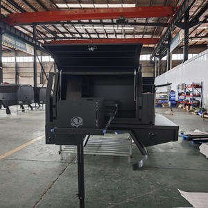 Auvent rigide rétractable en alliage d'aluminium personnalisé pour UTE à cabine simple/double - Camping - Toyota pour Mitsubishi Navara NP300 <span class=keywords><strong>F150</strong></span> - Product Image 4