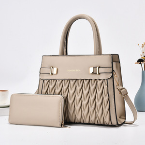 Bolso de Hombro de Moda con Costuras de Alta Gama 2026, Bolso Bandolera Multicapa de Gran Capacidad, Juego de Dos Piezas - Product Image 4