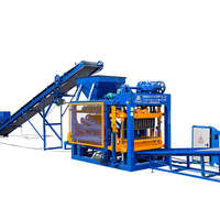 Machine à briques de pavage HF QT4-25, machines automatiques de fabrication de blocs de ciment, prix