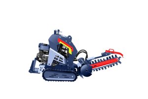 Kmaxpower Scavatrice Ancho 4 "Autopropulsado Hidráulico Motosierra Excavación Zanjadora 20HP Zanjadora - Product Image 4