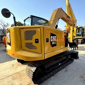 รถขุดเจาะหลุมฐานรากมือสองสภาพใหม่กึ่งใหม่ Caterpillar Cat307.5 รถขุดขนาดเล็กมือสอง - Product Image 1