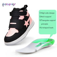 Chaussures de sport orthopédiques respirantes Princepard pour enfants, été, antidérapantes, soutien de la voûte plantaire, prévention des pieds plats, chaussures de marche