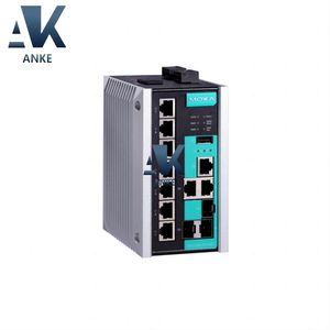 Commutateur Ethernet industriel géré MOXA EDS-510E-3GTXSFP couche 2 - Product Image 1