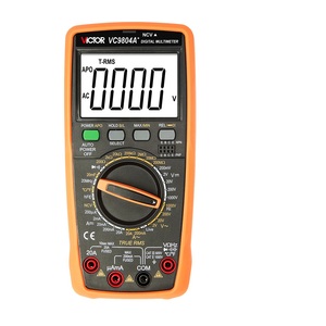 VICTOR-condensador VC9804A + 20mF, frecuencia de 20MHz con función de temperatura, multímetro digital verdadero <span class=keywords><strong>RMS</strong></span> - Product Image 1