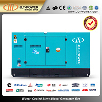 75 kVA 100kW 50kVA Dieselgenerator-Set 12V 24V DC Elektrostart Dual-Fuel Geräuscharmer Typ Offen Super-Silent-Optionen Einphasig