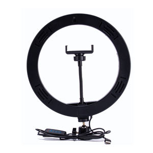 Lampe annulaire Portable usb pour <span class=keywords><strong>selfie</strong></span>, bureau youtube, prix abordable, kit d'éclairage pour vidéo conférence avec trépied - Product Image 1