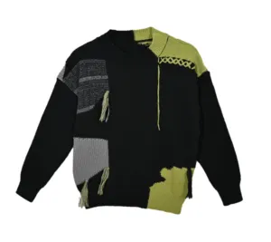 2023 Custom ized Fashion Hanging Herren Strickwaren Quaste Solid Sweater Pullover für Herren