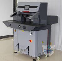 Double hydraulique automatique 5210DP Machine de découpe de papier 520mm Programme automatique Coupe-papier Couteau à guillotine Taille A3