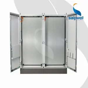 High Quality Single Double Door Waterproof Floor standing industrial rittal enclosures cabinet outdoor electric metal Cabinet