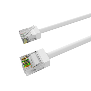 Slim Cat6 <span class=keywords><strong>Ethernet</strong></span> vá dây cáp 1m 20cm 2M 3m 20M 30M 50M 7M Đen RJ45 Cat6A Lan mạng patchcable - Product Image 1