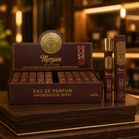 Coffret de Présentation de Parfums Antiques Bronze pour Hommes et Femmes, Formule Longue Durée, Édition Spéciale Noël et Nouvel An
