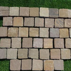 Wholesale Supply Top Quality Honed Natural Sandstone Flag Slabs Rustic Design Outdoor Courtyard <b>Paving</b> Tiles - Product Image 3