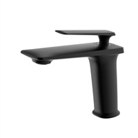 Robinet de lavabo haut de gamme en laiton, mitigeur monocommande pour lavabo de salle de bain, à poser sur le comptoir, finition or blanc, pour projets hôteliers