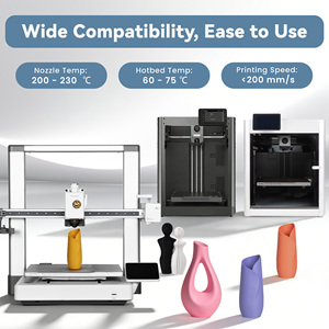 Filamento de plástico flexible TINMORRY Matt PLA sin burbujas de 1.75 mm y 1 kg, PLA de múltiples colores para impresora 3D, blanco mate - Product Image 5